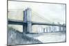 City Bridge I-Megan Meagher-Mounted Art Print