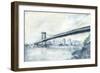 City Bridge II-Megan Meagher-Framed Premium Giclee Print