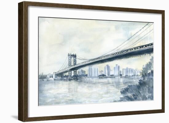 City Bridge II-Megan Meagher-Framed Art Print