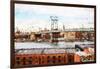 City Bridge - In the Style of Oil Painting-Philippe Hugonnard-Framed Giclee Print