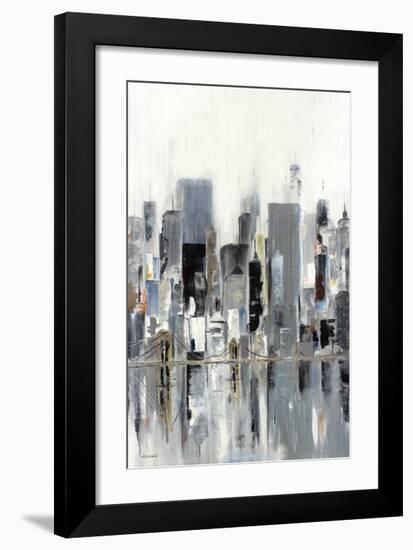 City Bridge-Aziz Kadmiri-Framed Giclee Print