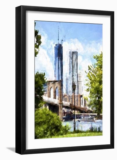 City Bridge-Philippe Hugonnard-Framed Giclee Print