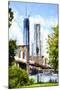 City Bridge-Philippe Hugonnard-Mounted Giclee Print