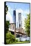 City Bridge-Philippe Hugonnard-Framed Stretched Canvas