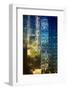 City Buildings - Reflection - 42st - Manhattan - New york - United States-Philippe Hugonnard-Framed Photographic Print