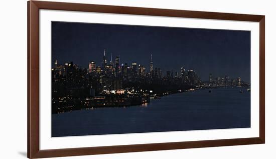 City by Night-Pete Kelly-Framed Giclee Print