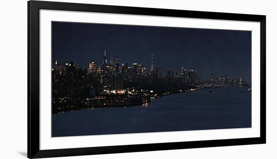 City by Night-Pete Kelly-Framed Giclee Print