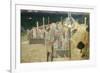 City by Sea, by Ambrogio Lorenzetti (1290-Ca 1348) Tempera and Gold on Wood, 22.5X33.5 Cm-null-Framed Giclee Print