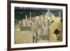 City by Sea, by Ambrogio Lorenzetti (1290-Ca 1348) Tempera and Gold on Wood, 22.5X33.5 Cm-null-Framed Giclee Print