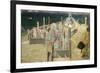 City by Sea, by Ambrogio Lorenzetti (1290-Ca 1348) Tempera and Gold on Wood, 22.5X33.5 Cm-null-Framed Giclee Print