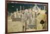 City by Sea, by Ambrogio Lorenzetti (1290-Ca 1348) Tempera and Gold on Wood, 22.5X33.5 Cm-null-Framed Giclee Print