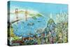 City by the Bay-Bill Bell-Stretched Canvas