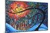 City By The Sea-Megan Aroon Duncanson-Mounted Premium Giclee Print