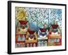 City Cat-Oxana Zaika-Framed Giclee Print