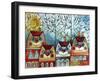 City Cat-Oxana Zaika-Framed Giclee Print