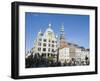 City Center Architecture, Copenhagen, Denmark, Scandinavia, Europe-Christian Kober-Framed Photographic Print