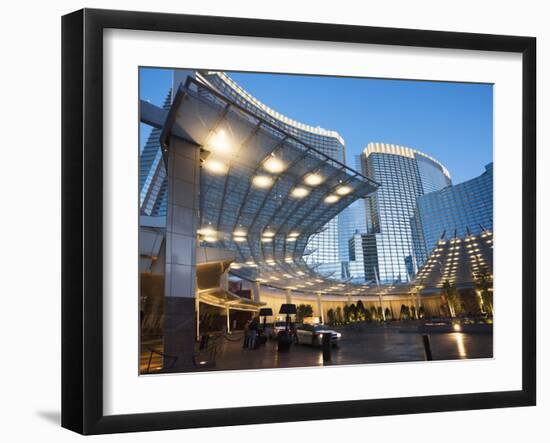 City Center at Dawn, Las Vegas, Nevada, Usa-Walter Bibikow-Framed Photographic Print