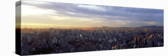 City Center, Buildings, City Scene, Sao Paulo, Brazil-null-Stretched Canvas