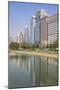 City Center Buildings Reflecting in Corniche Lake, Abu Dhabi, United Arab Emirates, Middle East-Jane Sweeney-Mounted Photographic Print