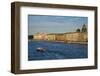 City Center of St. Petersburg from the Neva River at Sunset-Michael Runkel-Framed Photographic Print