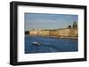 City Center of St. Petersburg from the Neva River at Sunset-Michael Runkel-Framed Photographic Print