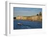 City Center of St. Petersburg from the Neva River at Sunset-Michael Runkel-Framed Photographic Print