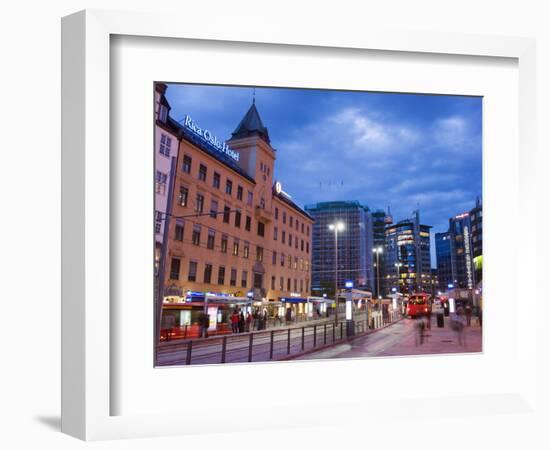 City Center, Oslo, Norway, Scandinavia, Europe-Christian Kober-Framed Photographic Print