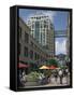 City Center Pedestrian Zone, Downtown Oakland, California-Walter Bibikow-Framed Stretched Canvas