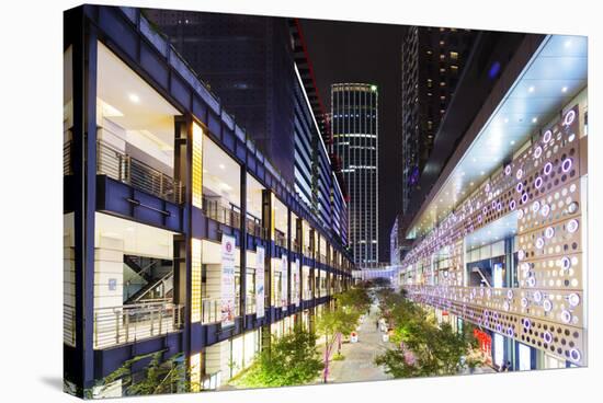 City Center, Taipei, Taiwan, Asia-Christian Kober-Stretched Canvas