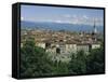 City Centre and the Alps, Torino (Turin), Piemonte (Piedmont), Italy, Europe-Duncan Maxwell-Framed Stretched Canvas