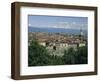 City Centre and the Alps, Torino (Turin), Piemonte (Piedmont), Italy, Europe-Duncan Maxwell-Framed Photographic Print