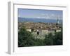 City Centre and the Alps, Torino (Turin), Piemonte (Piedmont), Italy, Europe-Duncan Maxwell-Framed Photographic Print