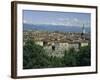 City Centre and the Alps, Torino (Turin), Piemonte (Piedmont), Italy, Europe-Duncan Maxwell-Framed Photographic Print