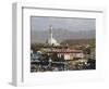 City Centre and Walls of Bala Hissar, Kabul, Afghanistan-Jane Sweeney-Framed Photographic Print