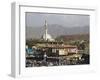 City Centre and Walls of Bala Hissar, Kabul, Afghanistan-Jane Sweeney-Framed Photographic Print