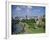 City Centre from Castle Green, Bristol, Avon, England, UK, Europe-Rob Cousins-Framed Photographic Print