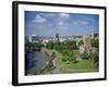 City Centre from Castle Green, Bristol, Avon, England, UK, Europe-Rob Cousins-Framed Photographic Print