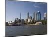 City Centre from the Swan River, Perth, Western Australia, Australia, Pacific-Nick Servian-Mounted Photographic Print