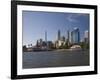 City Centre from the Swan River, Perth, Western Australia, Australia, Pacific-Nick Servian-Framed Photographic Print