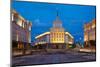 City Centre of Sofia, Capital of Bulgaria-silver-john-Mounted Photographic Print