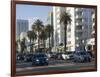 City centre, Santa Monica, California, United States of America, North America-Peter Groenendijk-Framed Photographic Print