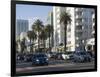 City centre, Santa Monica, California, United States of America, North America-Peter Groenendijk-Framed Photographic Print