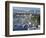 City Centre Seen Across Marina in Granville Basin, Vancouver, British Columbia, Canada-Anthony Waltham-Framed Photographic Print