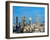 City Centre Skyline, elevated view, Warsaw, Masovian Voivodeship, Poland, Europe-Karol Kozlowski-Framed Photographic Print