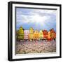 City Centre, Solny Square Tenements (Rynek) , Wroclaw Poland-Pablo77-Framed Photographic Print