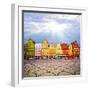 City Centre, Solny Square Tenements (Rynek) , Wroclaw Poland-Pablo77-Framed Photographic Print