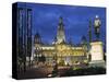 City Chambers, George Sq. Glasgow, Scotland-Doug Pearson-Stretched Canvas