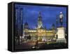 City Chambers, George Sq. Glasgow, Scotland-Doug Pearson-Framed Stretched Canvas