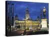 City Chambers, George Sq. Glasgow, Scotland-Doug Pearson-Stretched Canvas