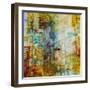 City Collage - New York 03-Joost Hogervorst-Framed Art Print